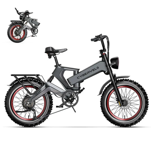 Foldable E-bike Up to 100Mile/35mph - Low Stock