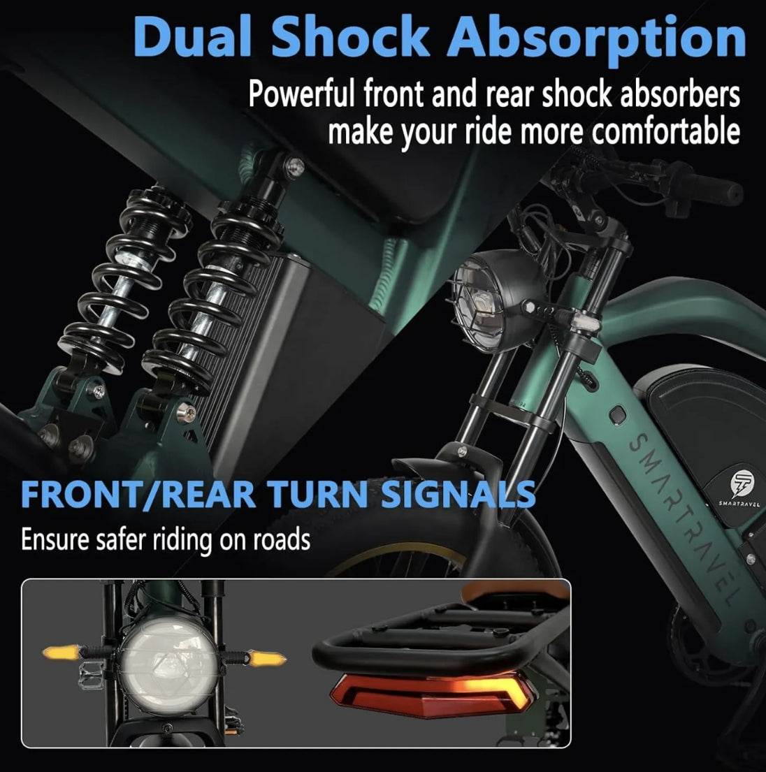 GPS E-Bike - 1200W · 48V 27Ah